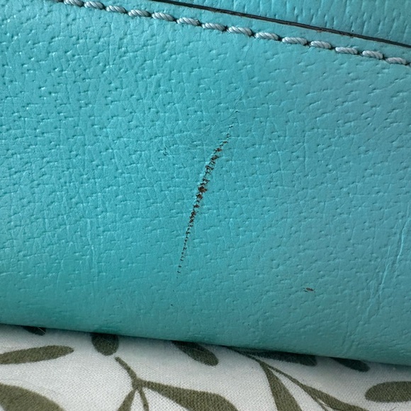 Kate Spade Turquoise Tote Bag - Picture 4 of 6